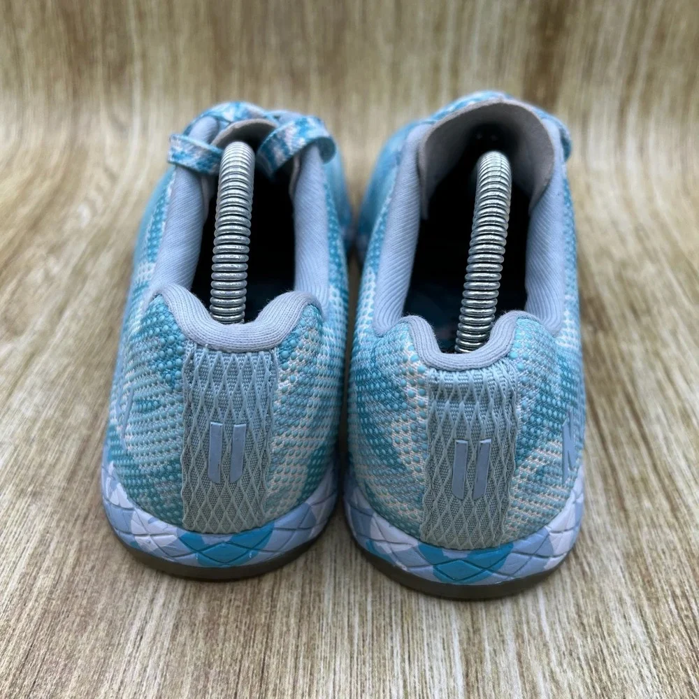 NOBULL Superfabric Women's Size 6.5 Blue Camo‎ Athletic Trainer Shoes Sneakers